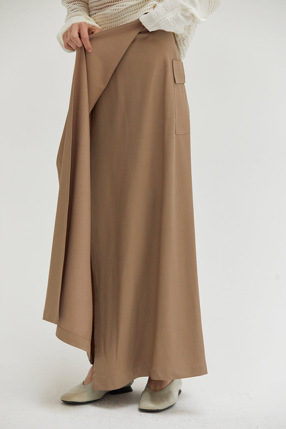 Cargo Chic- wrap skirt